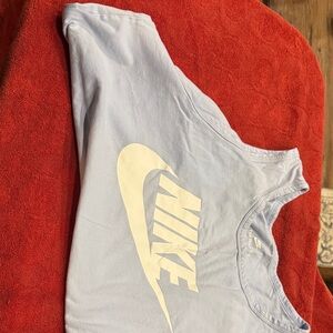 Nike Sky Blue Sleeveless Top